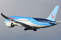 G-TUIA @ EGCC - Thomson - by Chris Hall
