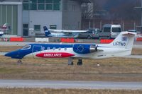 LX-TWO @ EDDS - Learjet 35A, - by Jerzy Maciaszek