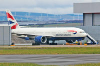 G-VIIN @ EGFF - BAW9171 Speedbird 9171 B772 G-VIIN, seen doing engine runs at BAMC.