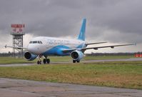 EI-FDV @ EGHH - Taxiing on arrival - by John Coates
