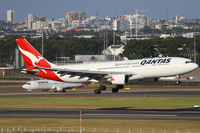 VH-EBN @ YSSY - onto 16R - by Bill Mallinson
