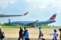 I-EEZB @ VRMM - A330 Reversing - by JPC