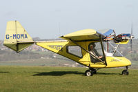 G-MOMA @ EGHA - Heading for departure. - by Howard J Curtis