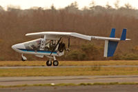 G-MTHV @ EGFH - Visiting Shadow based at Old Park Farm Margam, seen landing on runway 10 at EGFH.