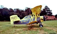 G-BEIT @ EGNW - Schweizer-Grumman G-164B Ag-Cat [110-B] (Miller Aerial Spraying Ltd) Wickenby~G 29/07/1977. Taken from a slide. - by Ray Barber