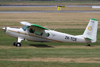 ZK-TCE @ NZCH - weird visitor - by Bill Mallinson