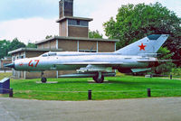 47 RED - Mikoyan-Gurevich MiG-21PFM Fishbed [940MS13]  Kamp Van Zeist Soesterberg~PH 11/08/2000 - by Ray Barber