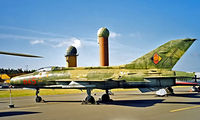 645 @ EDBG - Mikoyan-Gurevich MiG-21F-13 Fishbed [74211924] (East German Air Force) Berlin-Gatow~D 20/05/1998
