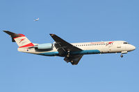 OE-LVF @ LOWW - Austrian Fokker 100 - by Thomas Ranner