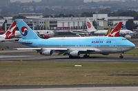 HL7490 @ YSSY - rolling on 16R.... back to ICN - by Bill Mallinson