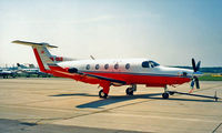 OE-EKD @ LOWW - Pilatus PC-12 [142] Vienna-Schwechat~OE 20/06/1996 - by Ray Barber