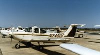 N2480F @ WWD - Breakfast fly in.
Sitting on flight line Cape May, NJ  WWD - by Hill Baney