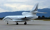 LX-IRE @ LSGG - Dassault Falcon 50EX [324] (Global Jet Luxembourg) Geneva~HB 23/07/2004 - by Ray Barber