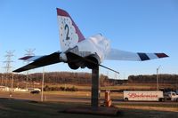 66-0319 - F-4E Phantom II in front of a VFW Hall southwest of Knoxville Tenn - by Florida Metal