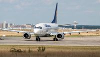 D-ABIZ @ EDDF - line up for departure via RW18W - by Friedrich Becker