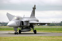39202 @ EBFN - Flygvapnet JAS39A Gripen fighter at Koksijde Air Base, Belgium