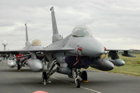 87-0355 @ EBFN - USAF F-16CG of the 510th FS, based at Aviano in Italy, at Koksijde Air Base, Belgium