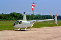 HB-ZDU @ LIDH - Robinson R-44 Raven [1128] (Mountain Flyers) Theine~I 17/07/2004