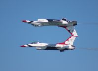 91-0392 - Thunderbirds over Daytona Beach