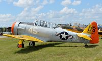 N645DS @ LAL - 1944 NORTH AMERICAN SNJ-5 - by dennisheal