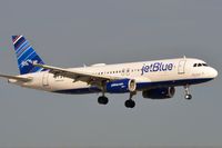 N784JB @ KFLL - JetBlue A320 landing - by FerryPNL