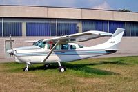 I-ALJS @ LILV - Cessna  210F Centurion [210-58748] Valembro~I 18/07/2004 - by Ray Barber