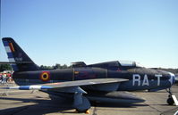 FU-66 @ EBBL - Republic F-84F Thunderstreak of the Belgian Air Force at Kleine Brogel Air Base, Belgium - by Henk van Capelle