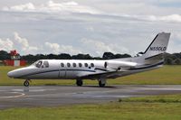 N550LD @ EGHH - Taxiing to CSE - by John Coates