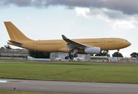 EC-331 @ EGHH - Arriving for fitting out at Cobham - by John Coates