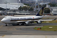 9V-SFO @ YSSY - taxiing to cargo area - by Bill Mallinson