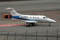 OH-EPB @ ESSB - Vacating runway after landing.