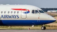 G-BZAV @ EDDF - departure via RW18W - by Friedrich Becker