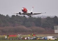 LN-KKM @ EGHH - On approach to 26 - by John Coates