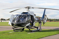 G-SASY @ EGBR - Eurocopter EC-130B-4 at The Real Aeroplane Club's Pre-Hibernation Fly-In, Breighton Airfield, October 2013. - by Malcolm Clarke
