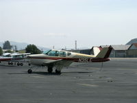 N35LE @ SZP - 1955 Beech F35 BONANZA, Continental E-225-8 225 Hp - by Doug Robertson