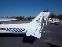 N698SP @ LVK - Propeller vs. Tail - by Bob Hermann