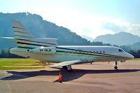VP-BLM @ LSZA - Dassault Falcon 900 [72] Lugano~HB 21/07/2004 - by Ray Barber