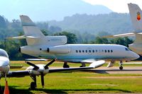 N900HG @ LSZA - Dassault Falcon 900EX [1] Lugano~HB 21/07/2004
