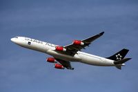 OY-KBM @ EKCH - OY-KBM on its way to IAD as SK925 - by Erik Oxtorp