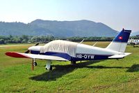 HB-OYW @ LSZA - Piper PA-28R-180 Cherokee Arrow [28R-30100] Lugano~HB 21/07/2004 - by Ray Barber