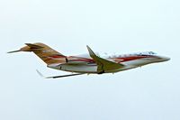 M-ARCH @ EGGW - 1996 Cessna 750, c/n: 750-0254 departs Luton - by Terry Fletcher