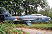 P-171 @ EHLW - P-171   Republic F-84F Thunderstreak [53-6687] (Royal Netherlands Air Force) Leeuwarden~PH 11/09/2003