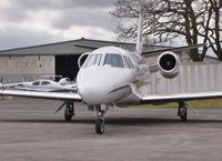 CS-DFV @ EGHH - Turning onto a busy apron - by John Coates