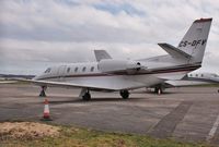 CS-DFV @ EGHH - Just arrived at Signatures - by John Coates