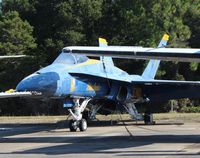 161961 @ NPA - Blue Angels F/A-18A Hornet