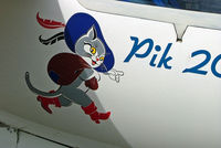 D-4781 @ EDBK - Eiri Avion PIK-20D [20503] Kyritz~D 20/05/2006. Showing the artwork. - by Ray Barber