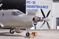 M-SAIL @ EGHH - At Pilatus Centre - by John Coates