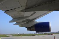 N476MC @ LOWG - AtlasAir B-747 left wing - by Paul H