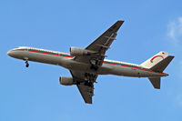 CN-RMT @ EGLL - Boeing 757-2B6 [23686] (Royal Air Maroc) Home~G 05/08/2006. On approach 27R.
