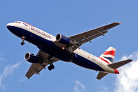 G-BUSH @ EGLL - Airbus A320-211 [0042] (British Airways) Home~G 28/07/2006. On approach 27R. - by Ray Barber